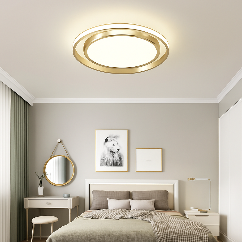 plafonnier led moderne pour décoration d'intérieur élégante