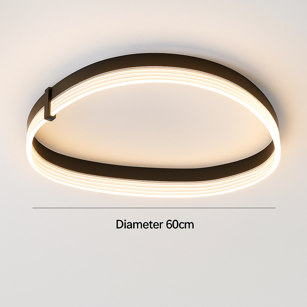 plafonnier led moderne pour décoration d'intérieur élégante