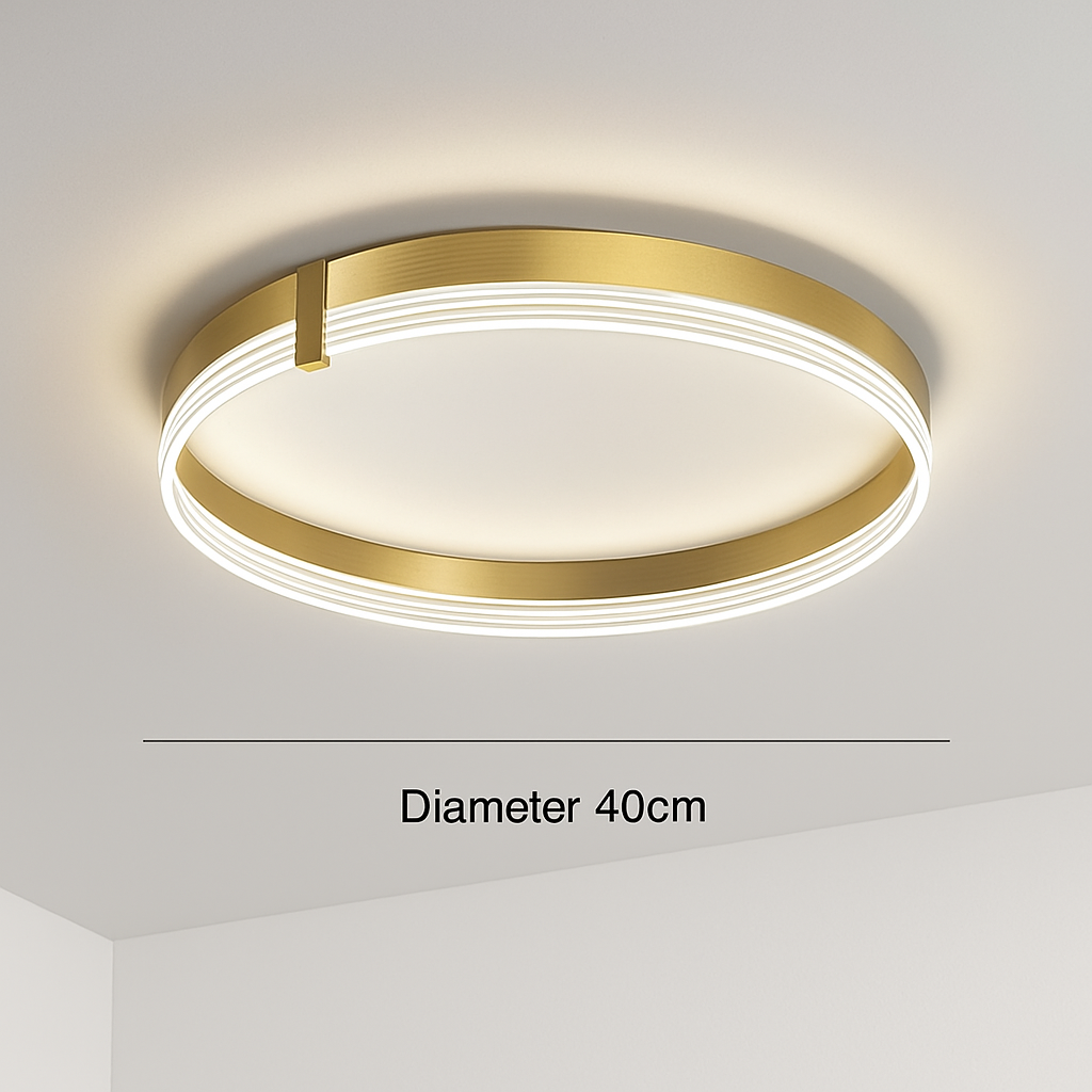 plafonnier led moderne pour décoration d'intérieur élégante