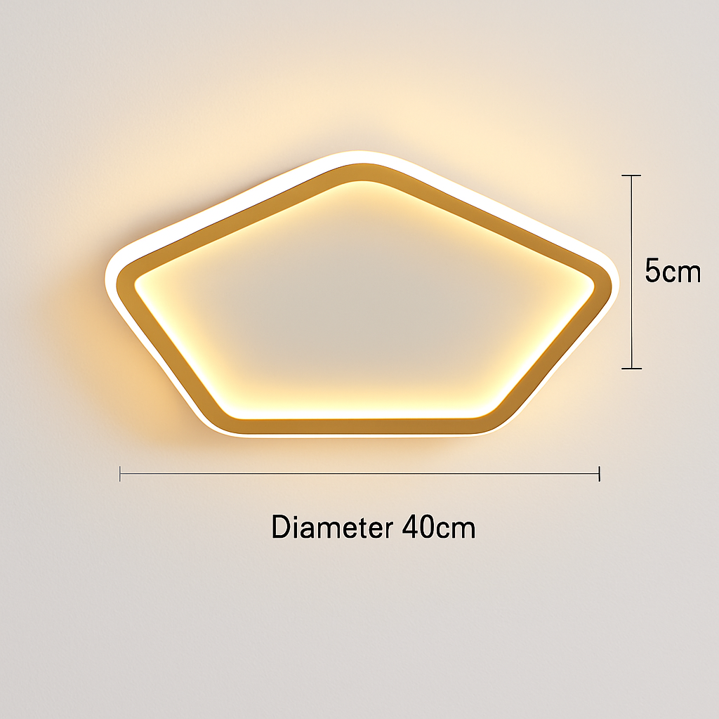 plafonnier led moderne pour décoration intérieure et ambiance chaleureuse