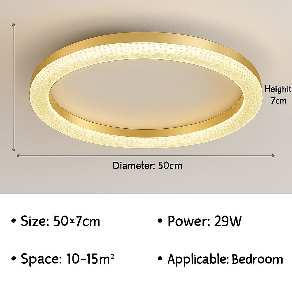 plafonnier led moderne pour décoration intérieure et ambiance chaleureuse