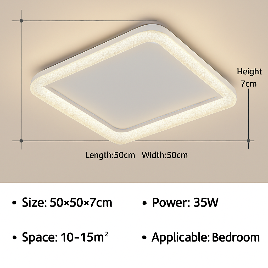 plafonnier led moderne pour décoration intérieure et ambiance chaleureuse