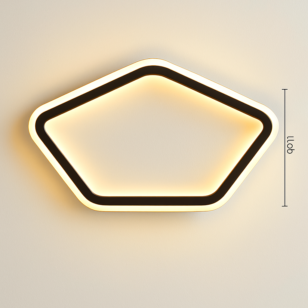plafonnier led moderne pour décoration intérieure et ambiance chaleureuse