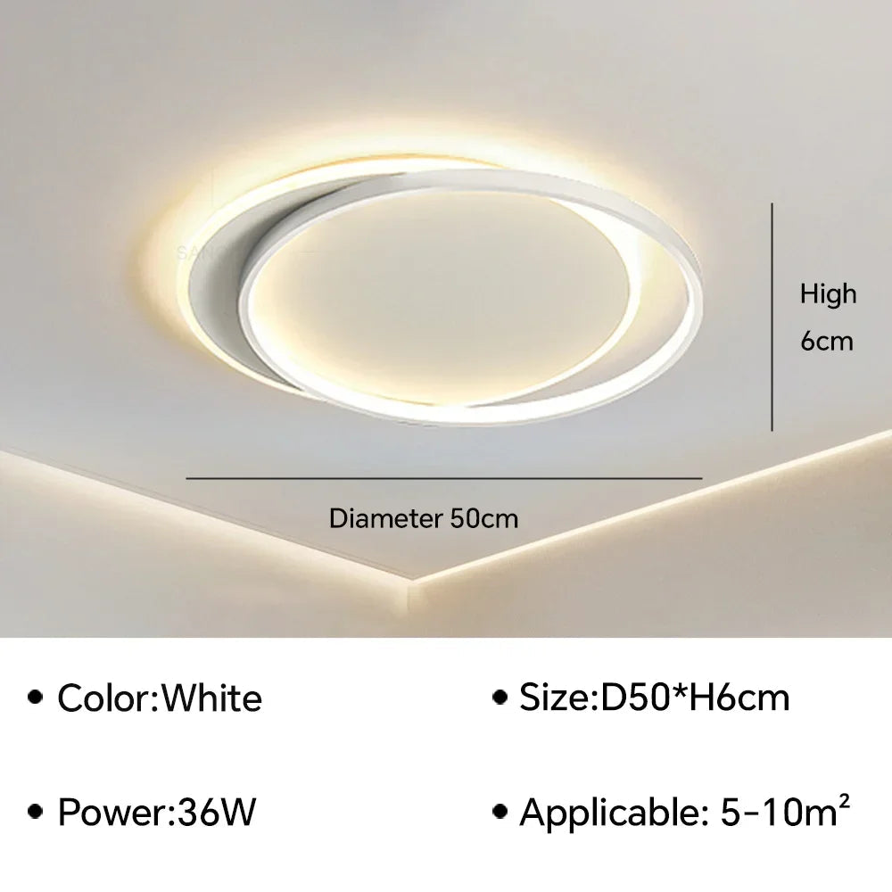 plafonnier led moderne pour décoration intérieure et éclairage design