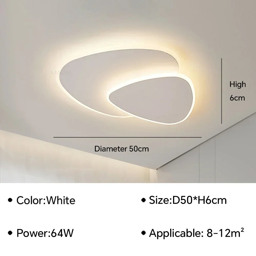 plafonnier led moderne pour décoration intérieure et éclairage design