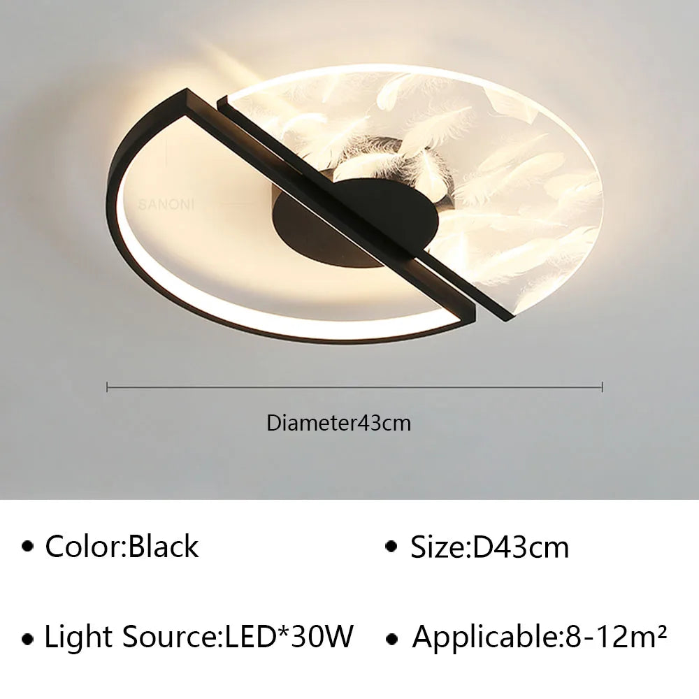 plafonnier led moderne pour décoration intérieure et éclairage élégant