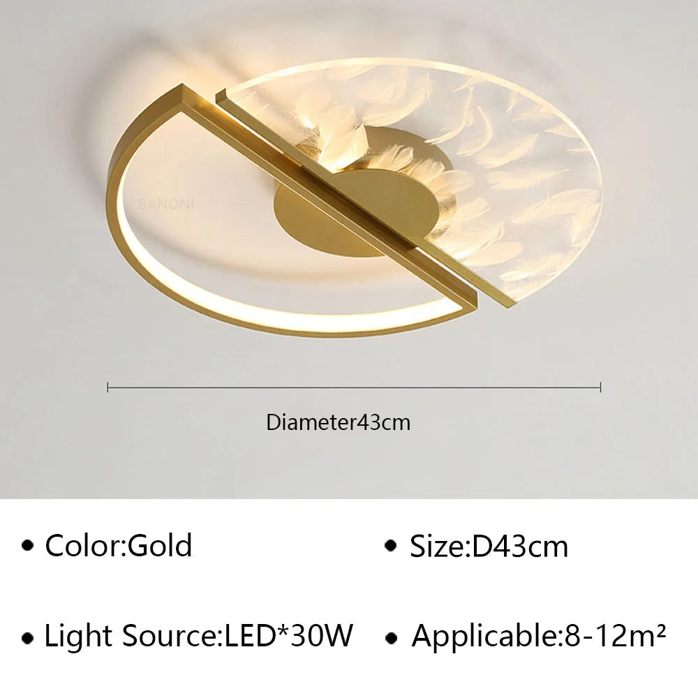 plafonnier led moderne pour décoration intérieure et éclairage élégant