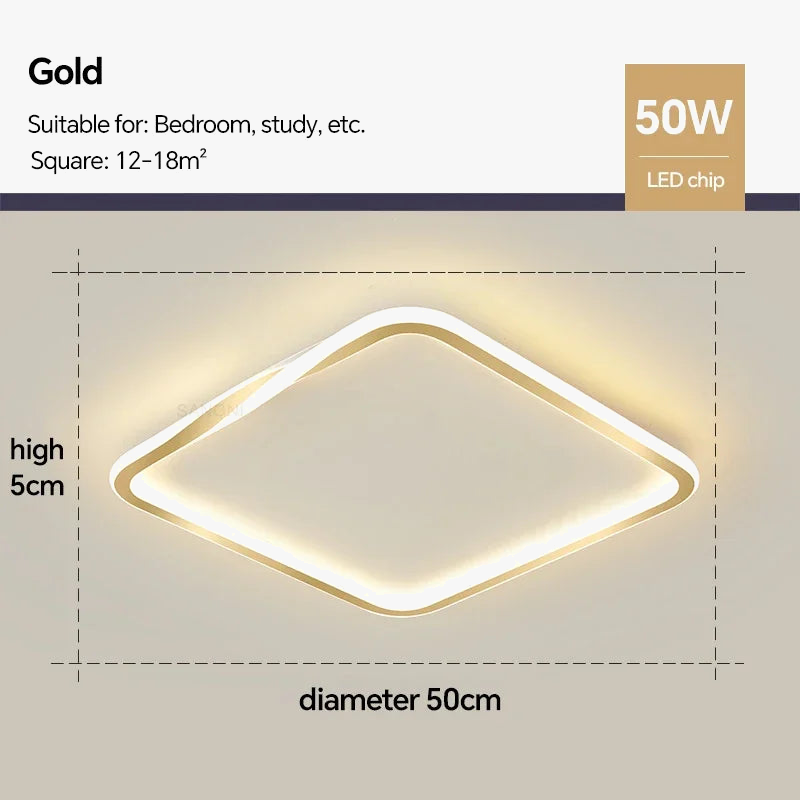 plafonnier led moderne pour décoration intérieure élégante