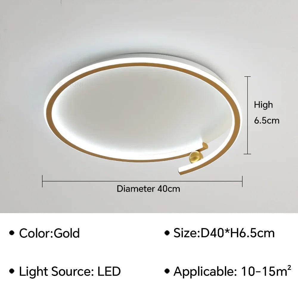 plafonnier led moderne pour décoration intérieure élégante