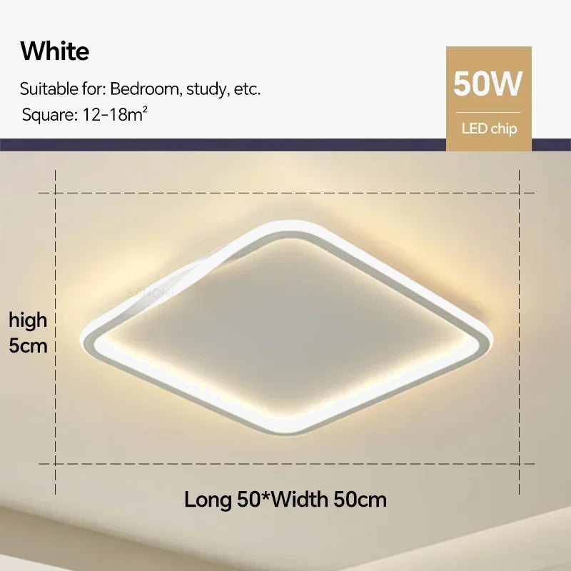 plafonnier led moderne pour décoration intérieure élégante