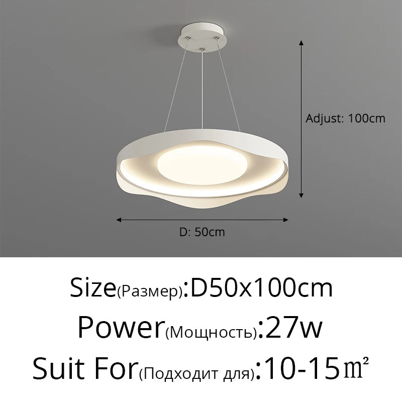 plafonnier à led moderne pour décoration intérieure élégante
