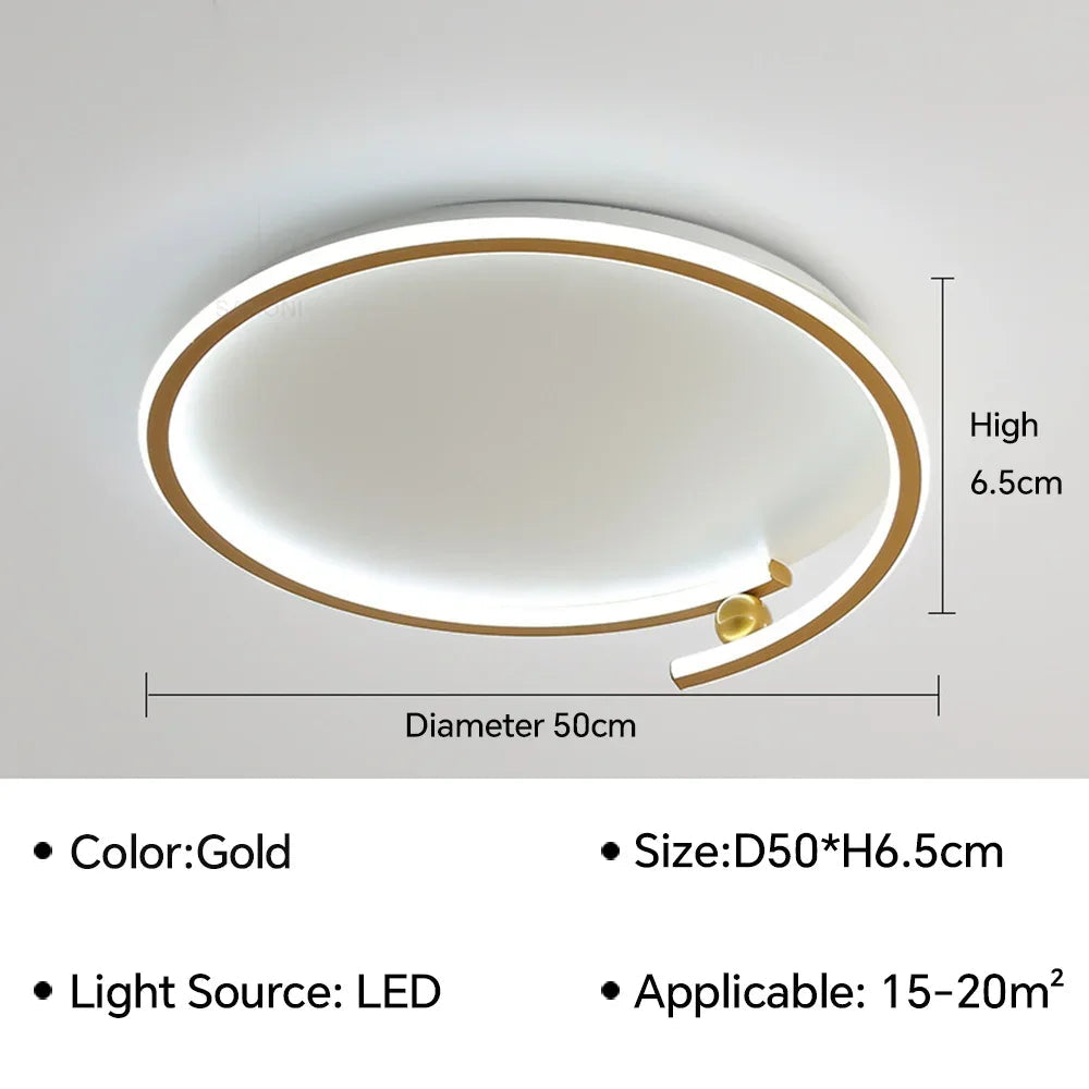 plafonnier led moderne pour décoration intérieure élégante