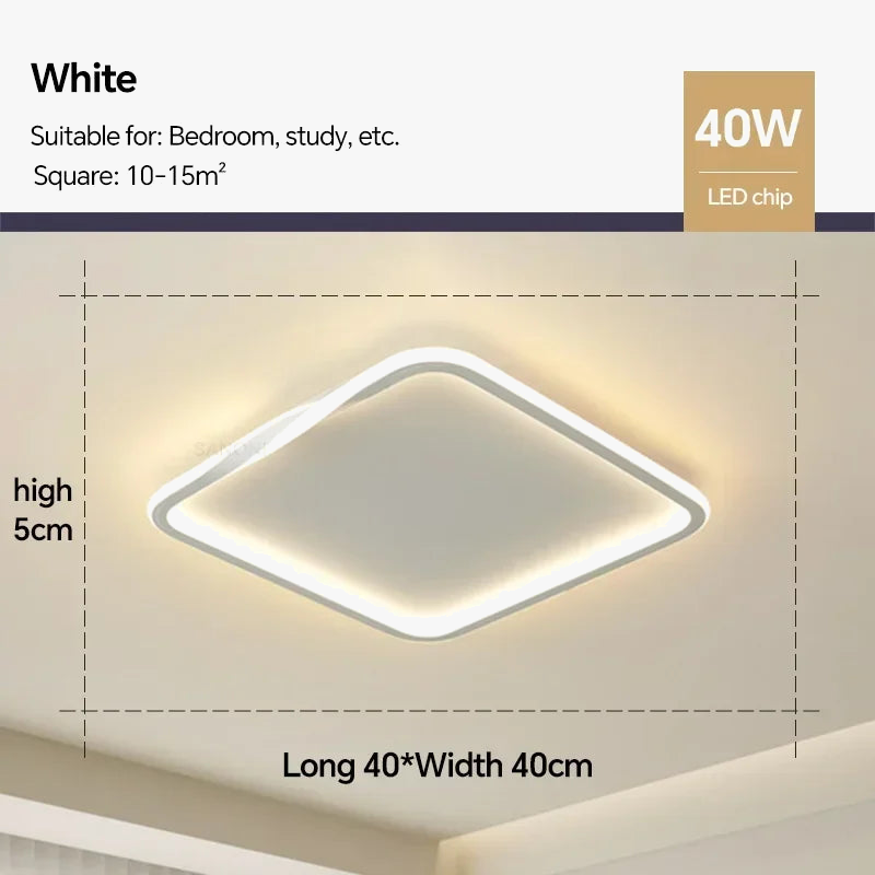 plafonnier led moderne pour décoration intérieure élégante