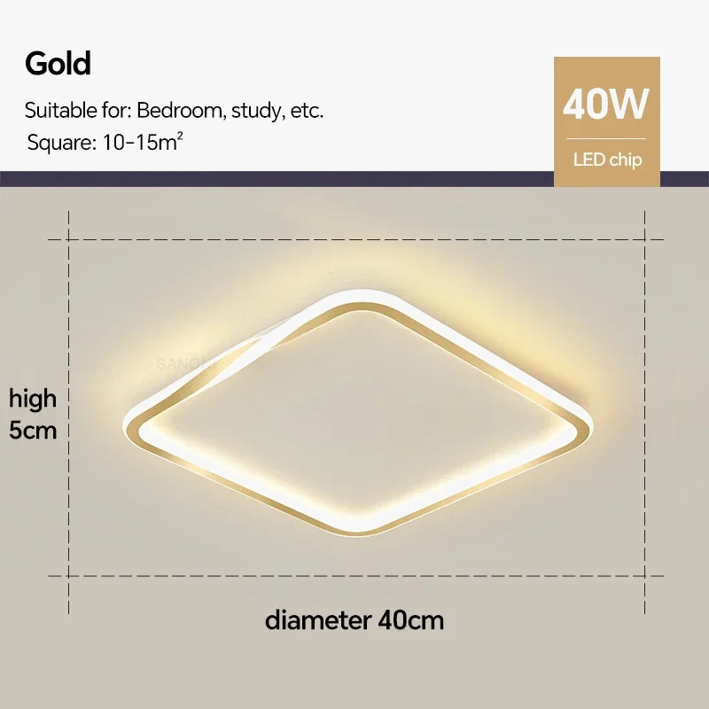 plafonnier led moderne pour décoration intérieure élégante