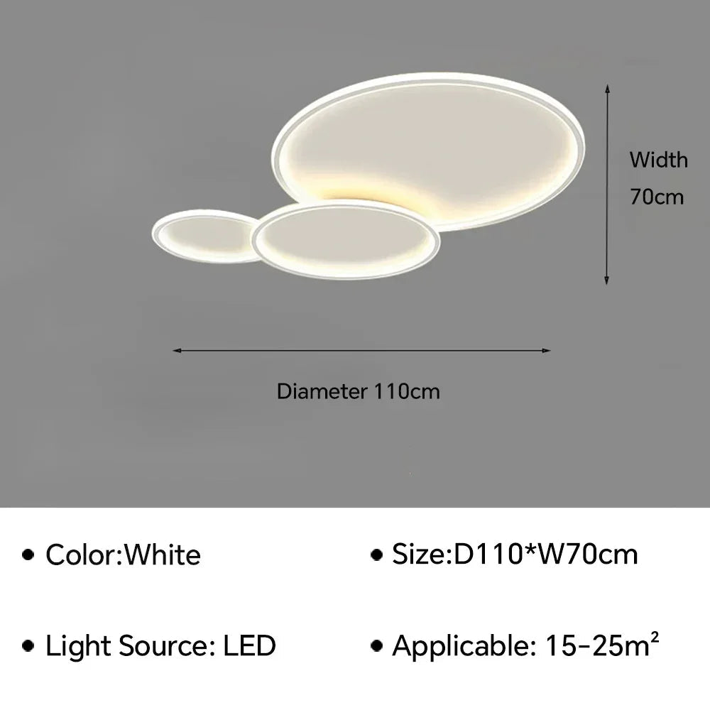 plafonnier led moderne pour décoration intérieure élégante
