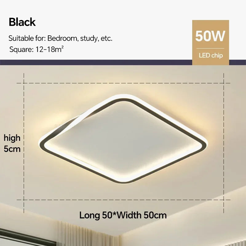plafonnier led moderne pour décoration intérieure élégante