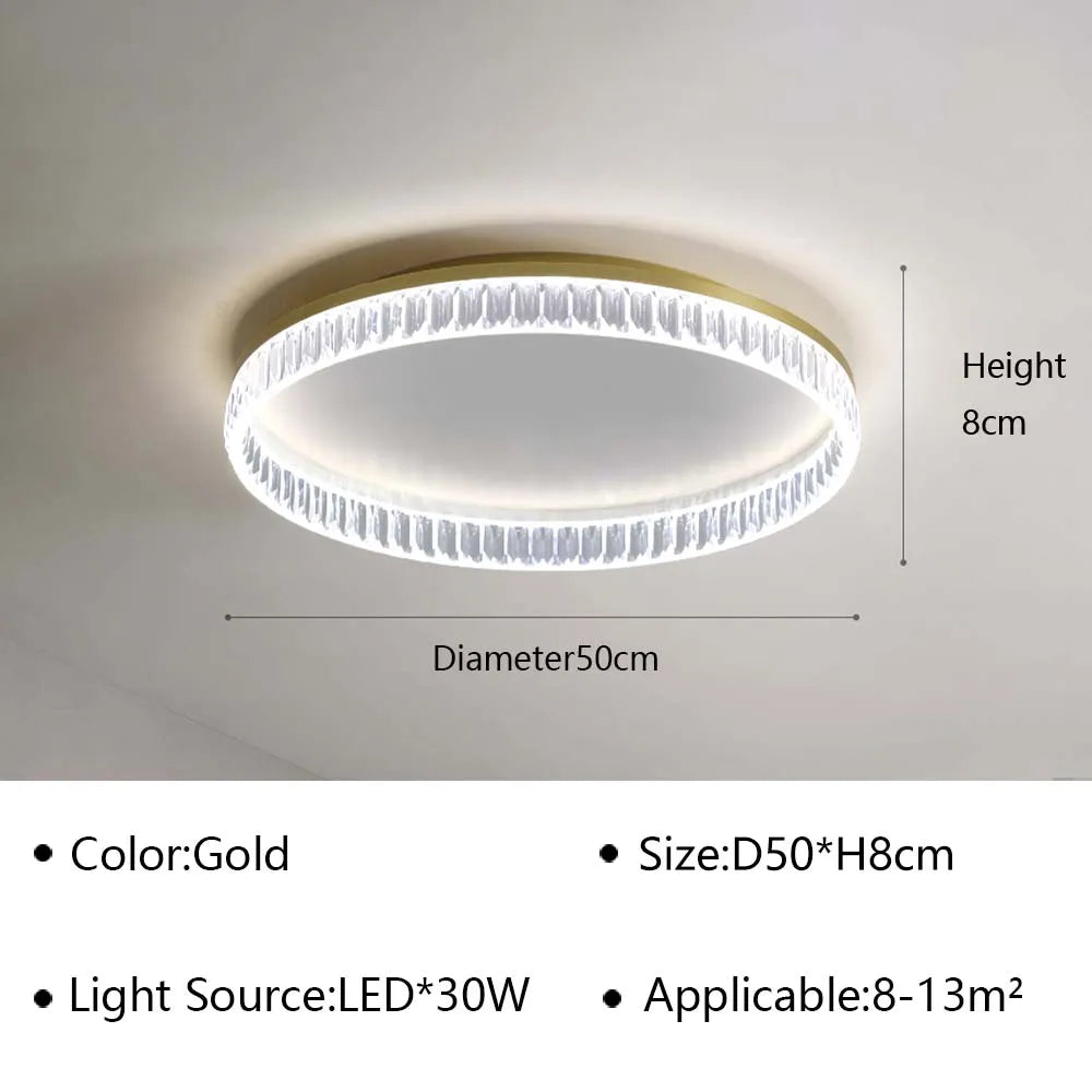 plafonnier led moderne pour décoration intérieure élégante