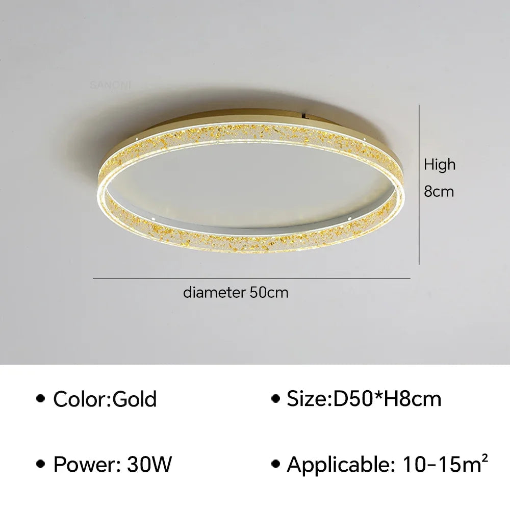 plafonnier led moderne pour décoration intérieure élégante
