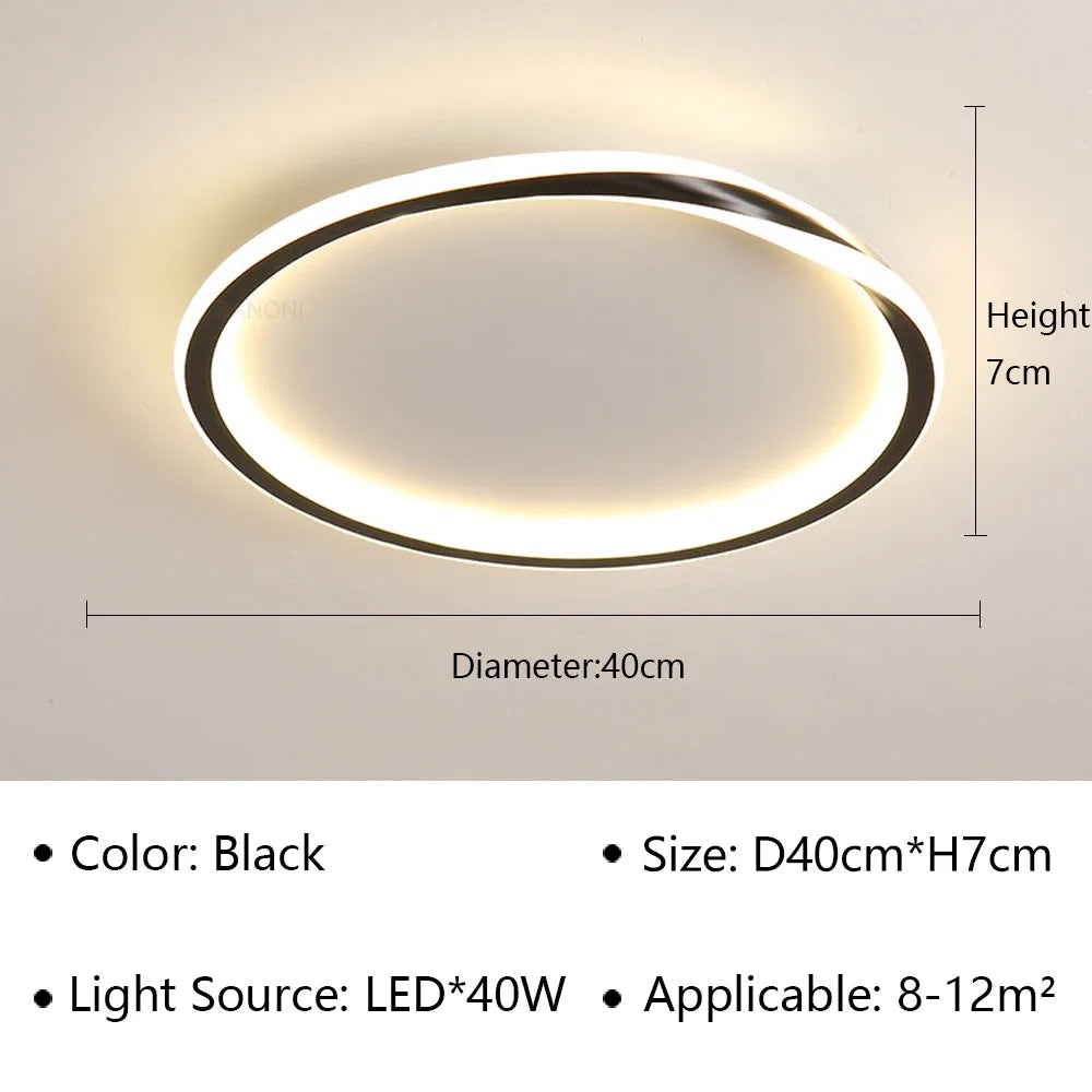 plafonnier led moderne pour décoration intérieure élégante et contemporaine