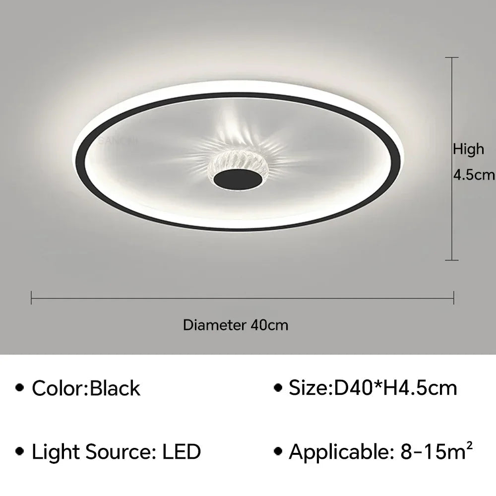 plafonnier led moderne pour décoration intérieure élégante et contemporaine