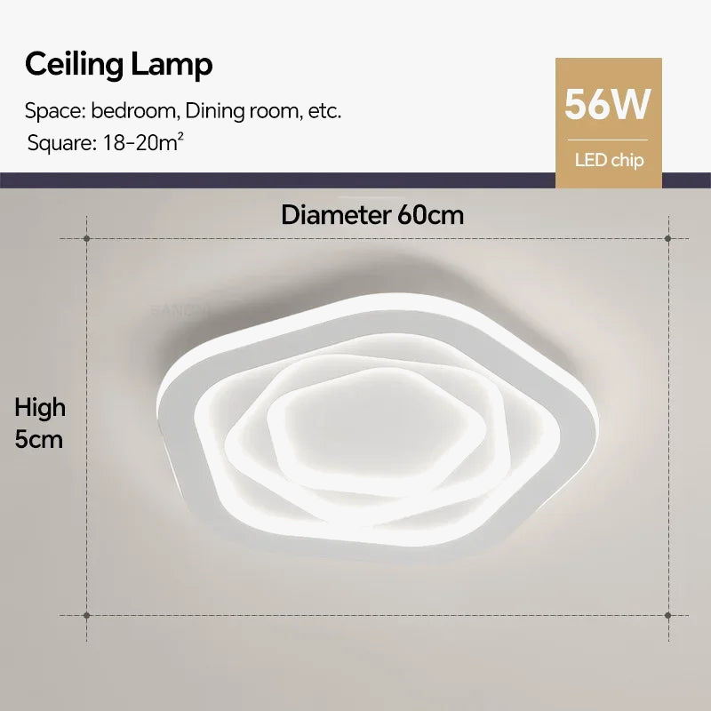 plafonnier led moderne pour décoration intérieure élégante et contemporaine