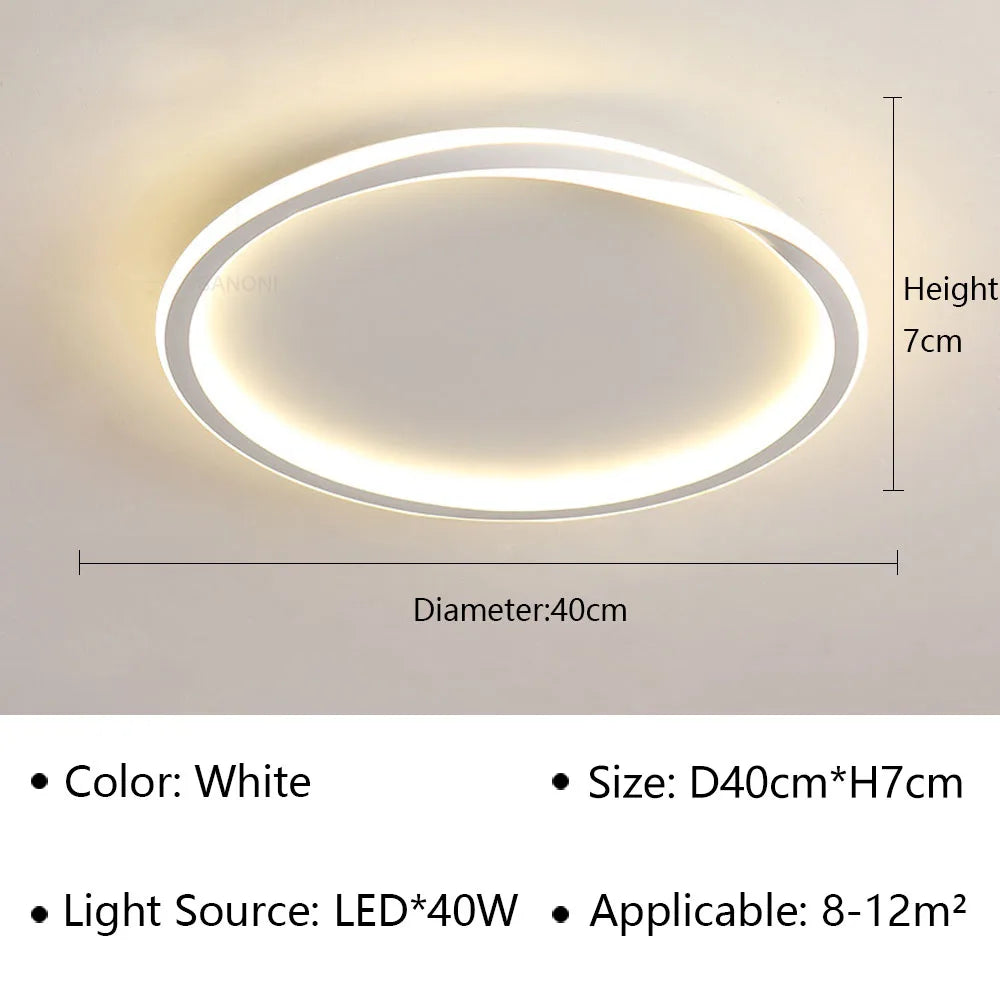 plafonnier led moderne pour décoration intérieure élégante et contemporaine