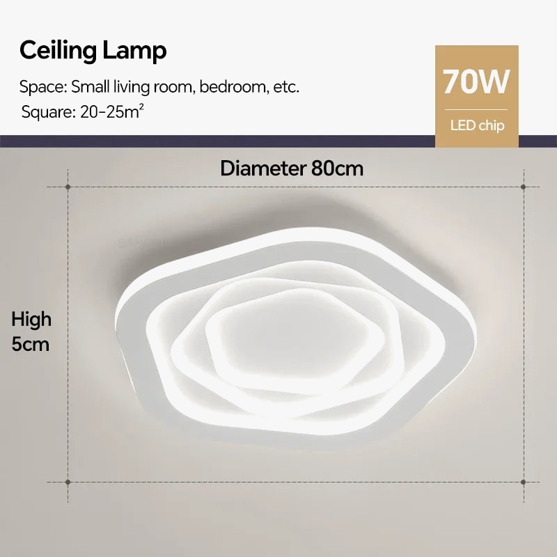 plafonnier led moderne pour décoration intérieure élégante et contemporaine
