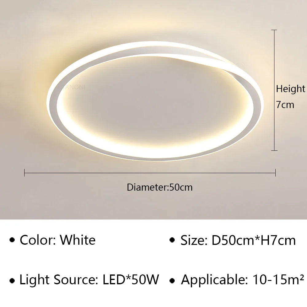 plafonnier led moderne pour décoration intérieure élégante et contemporaine