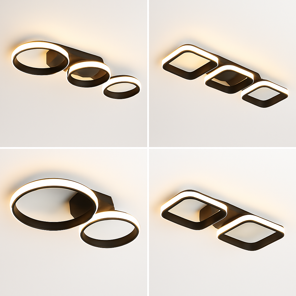 plafonnier led moderne pour décoration intérieure élégante et lumineuse