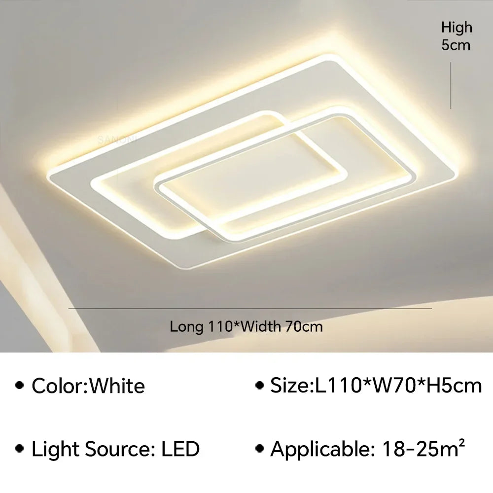 plafonnier led moderne pour décoration intérieure élégante et lumineuse