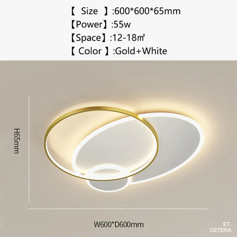 plafonnier led moderne pour décoration intérieure élégante et lumineuse