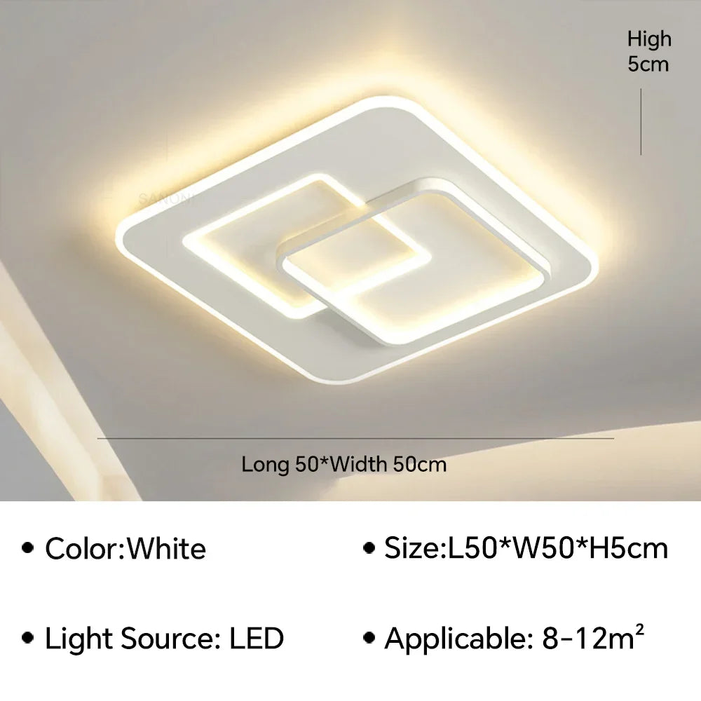 plafonnier led moderne pour décoration intérieure élégante et lumineuse