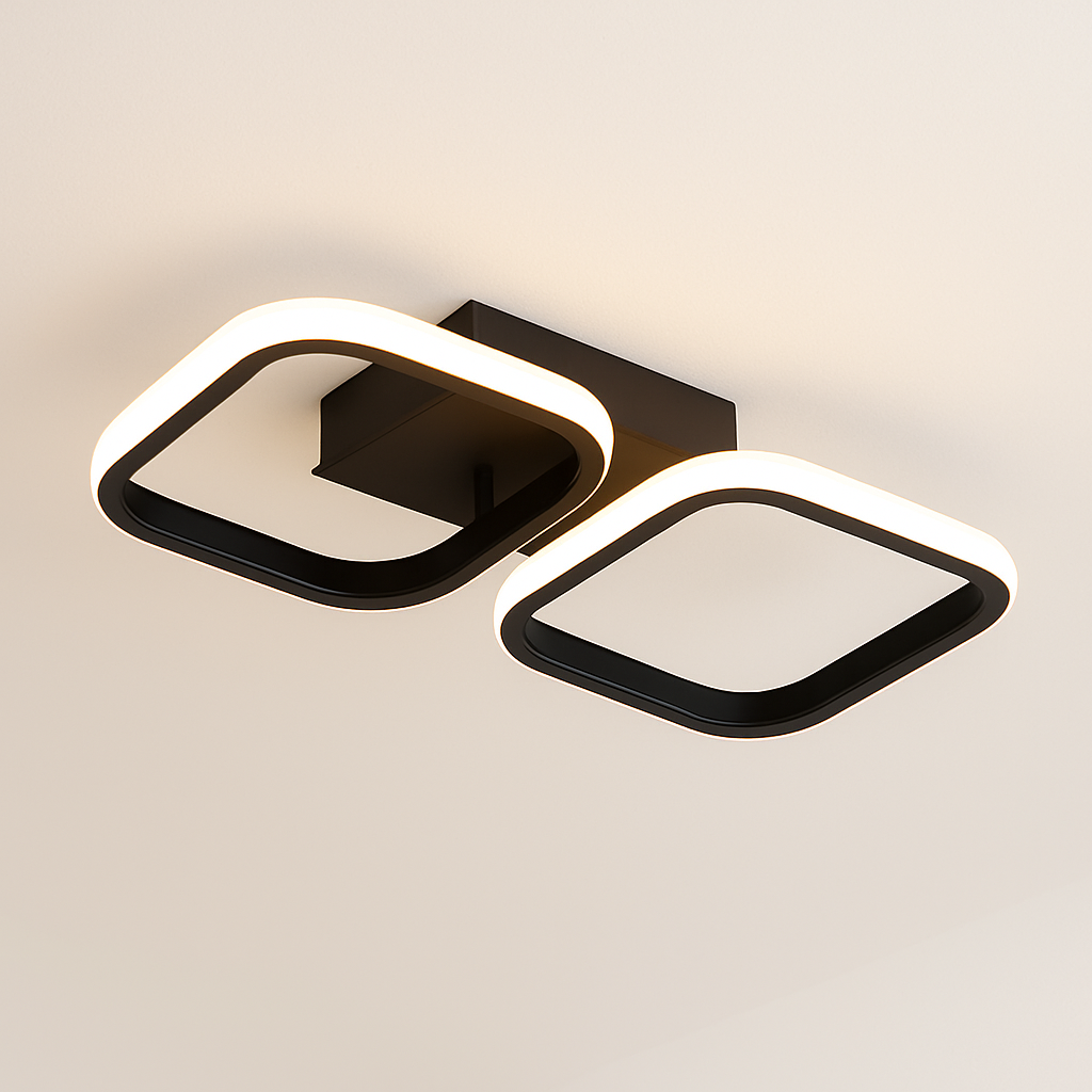 plafonnier led moderne pour décoration intérieure élégante et lumineuse
