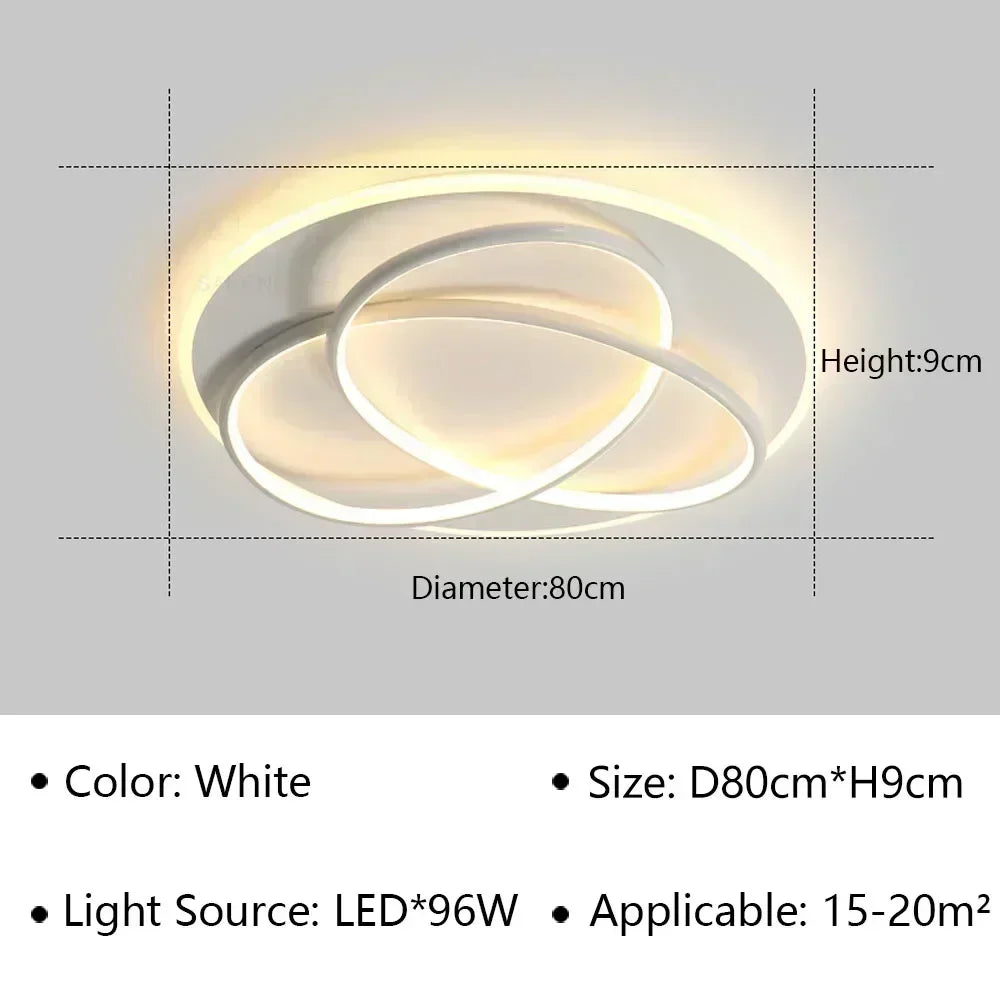 plafonnier led moderne pour décoration intérieure élégante et lumineuse