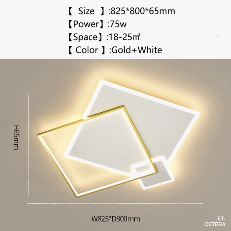 plafonnier led moderne pour décoration intérieure élégante et lumineuse