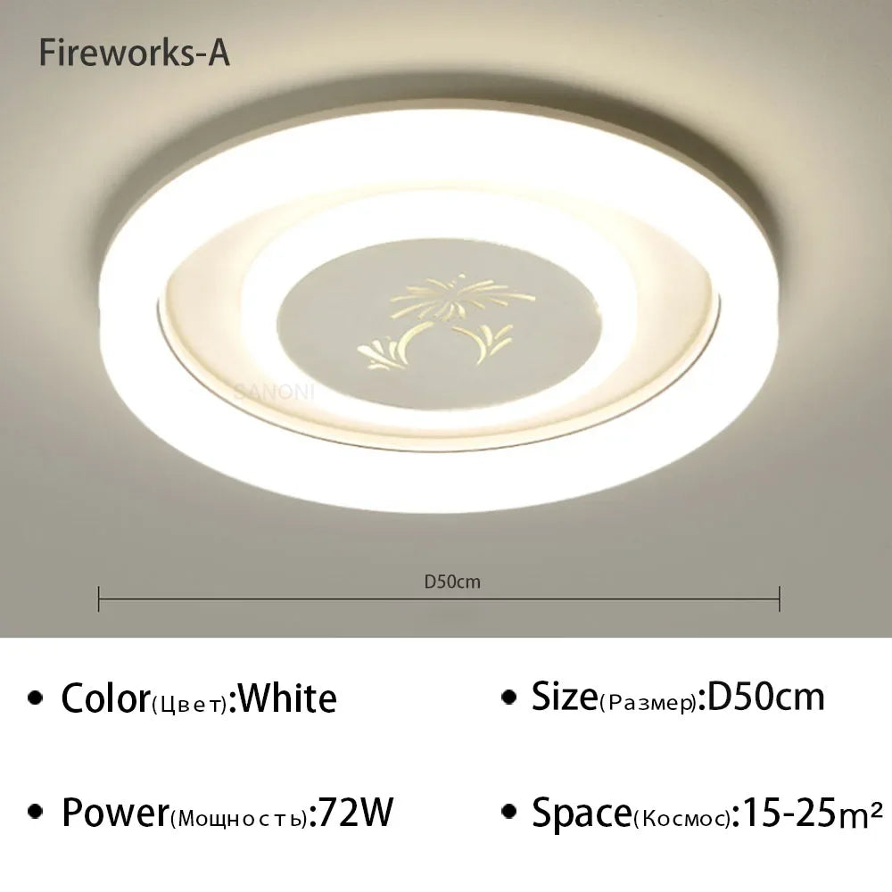 plafonnier led moderne pour décoration intérieure élégante et lumineuse