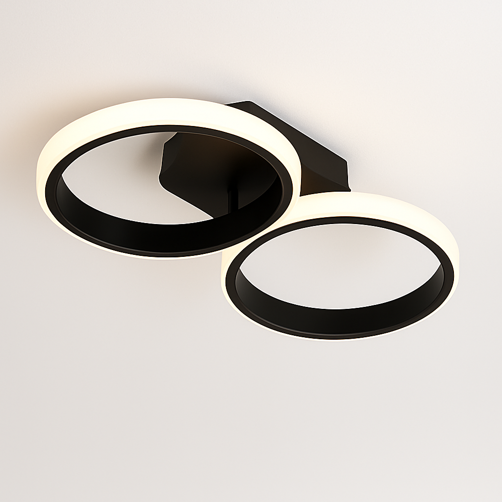 plafonnier led moderne pour décoration intérieure élégante et lumineuse