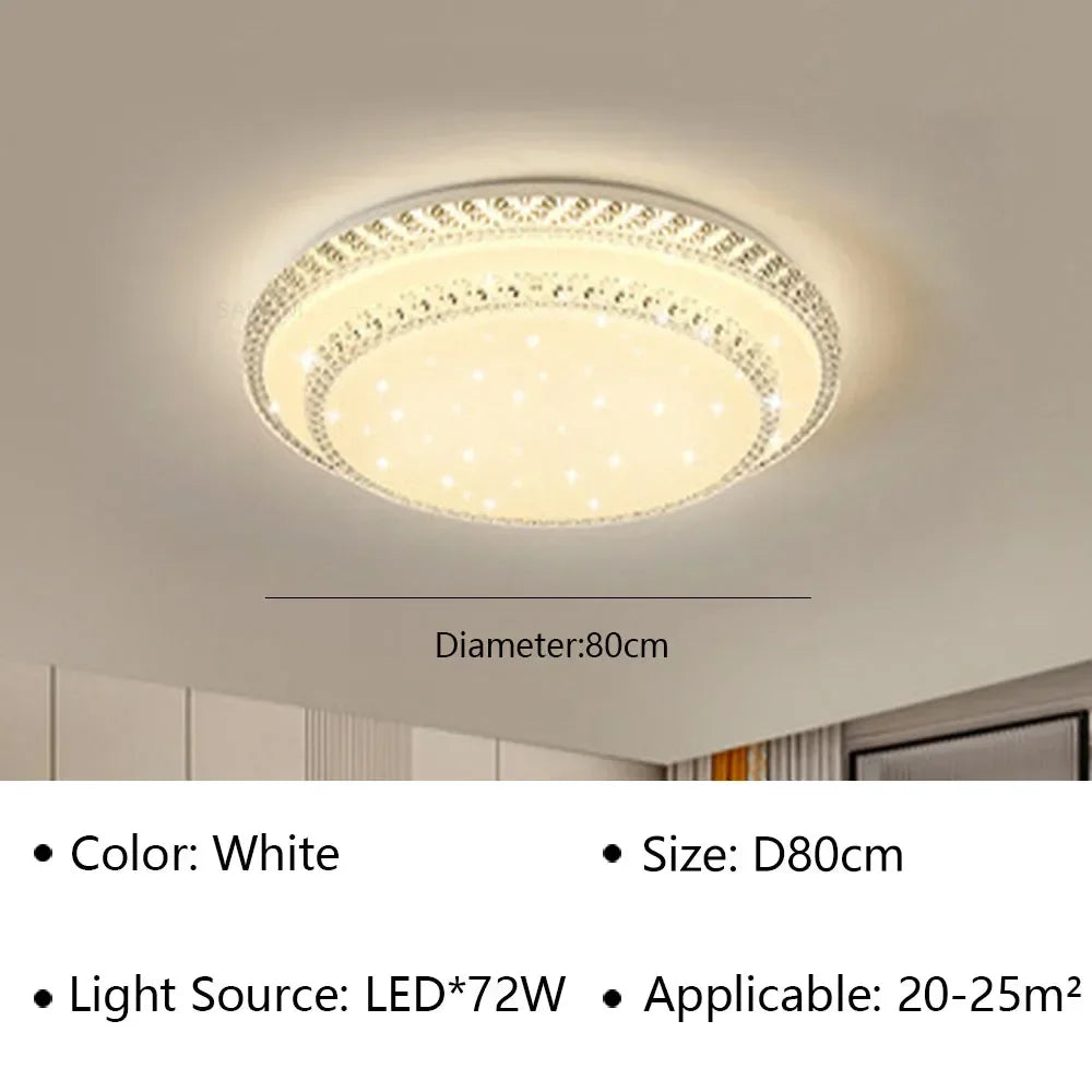 plafonnier led moderne pour décoration intérieure élégante et simple