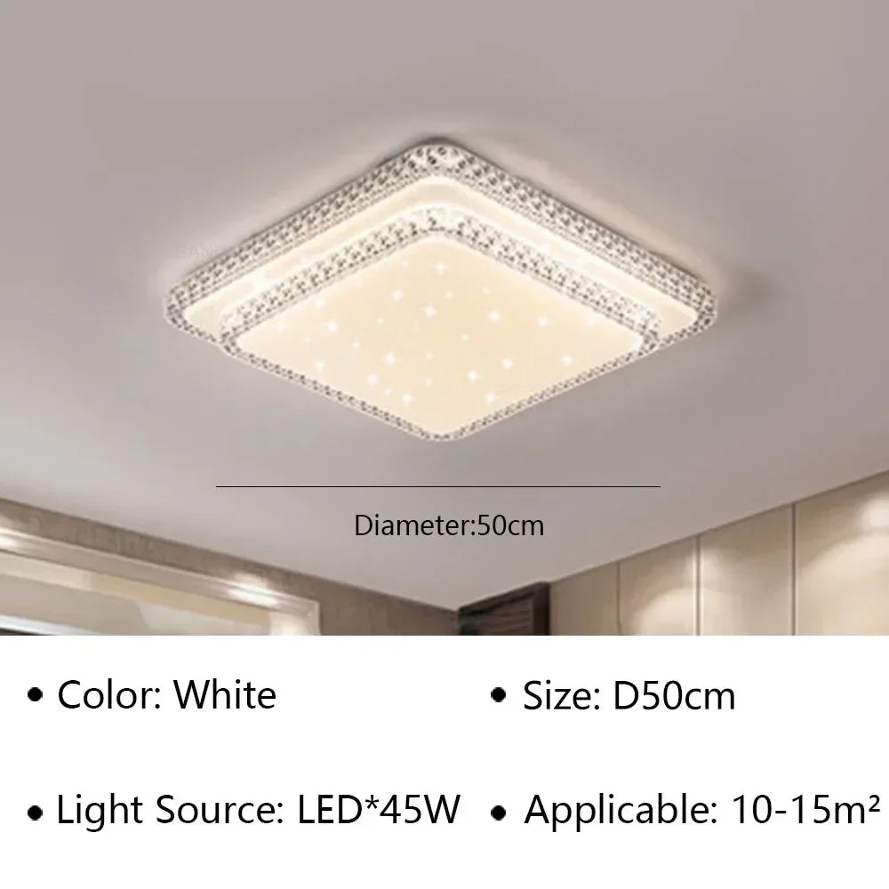 plafonnier led moderne pour décoration intérieure élégante et simple