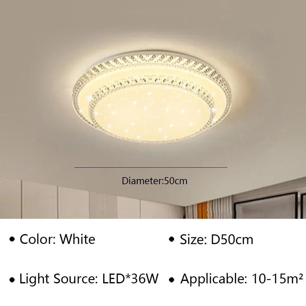 plafonnier led moderne pour décoration intérieure élégante et simple