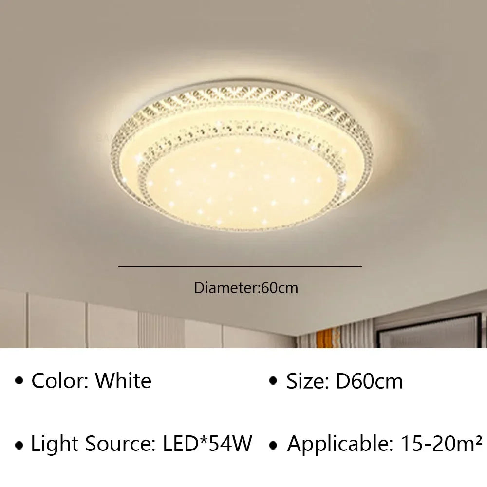 plafonnier led moderne pour décoration intérieure élégante et simple