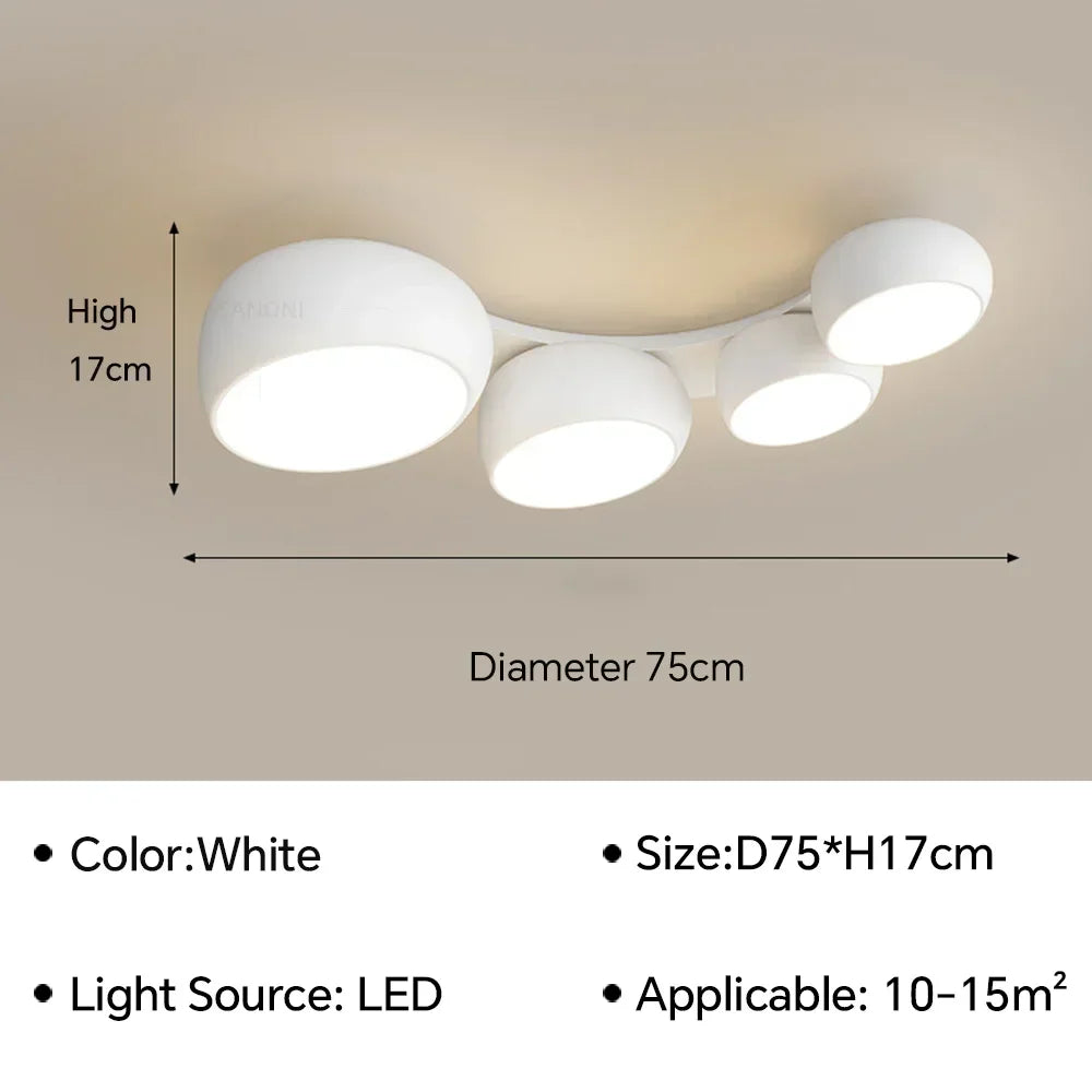 plafonnier led moderne pour décoration intérieure élégante et stylée