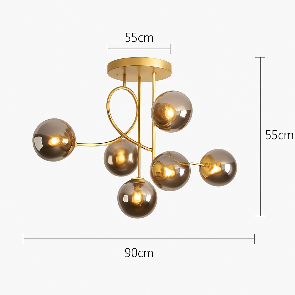 plafonnier led moderne pour intérieur éclairage design élégant