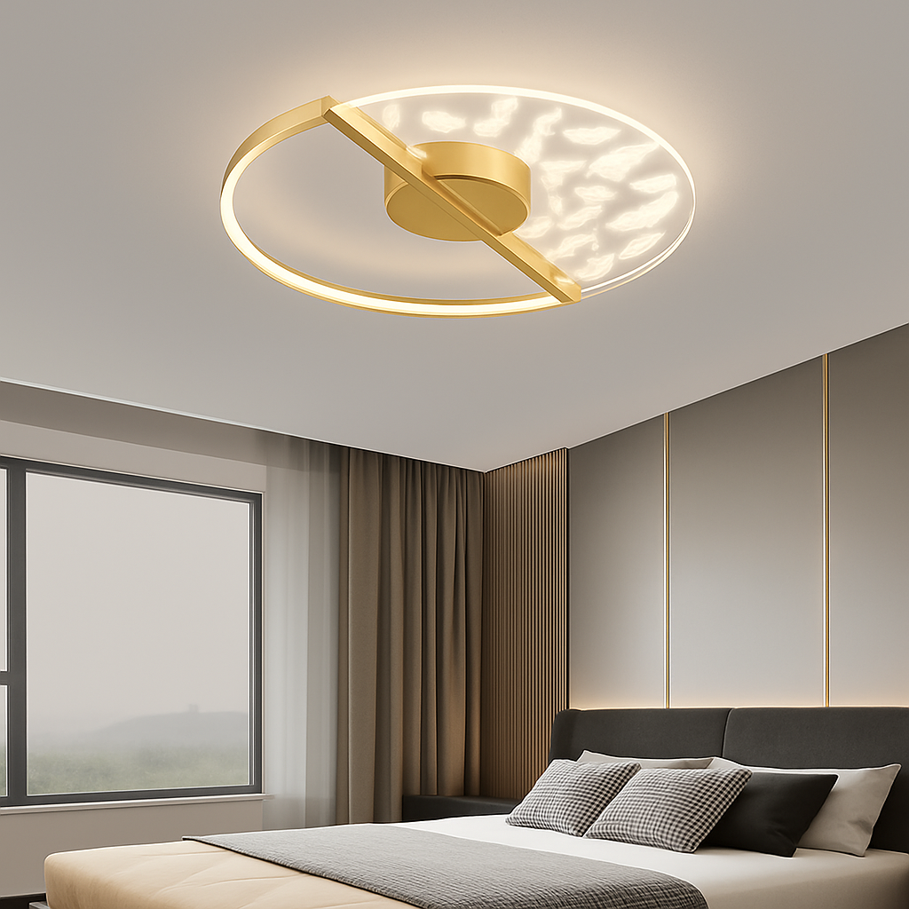 plafonnier led moderne pour intérieur décoratif luminaire