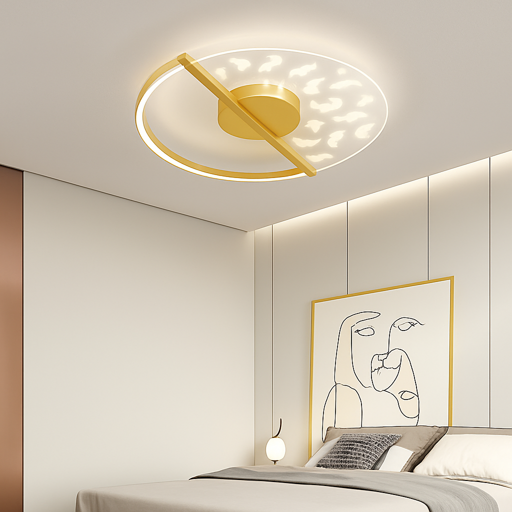 plafonnier led moderne pour intérieur décoratif luminaire