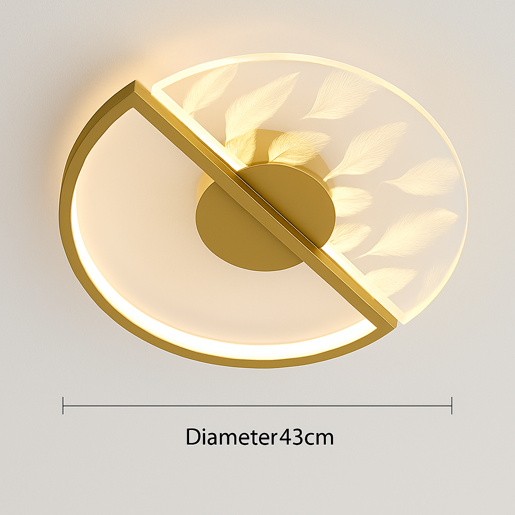 plafonnier led moderne pour intérieur décoratif luminaire