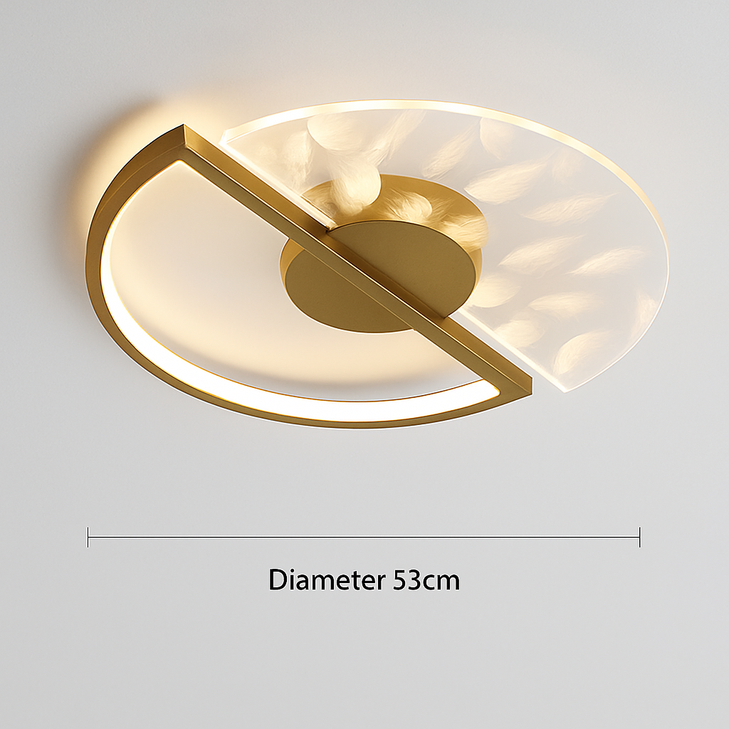 plafonnier led moderne pour intérieur décoratif luminaire
