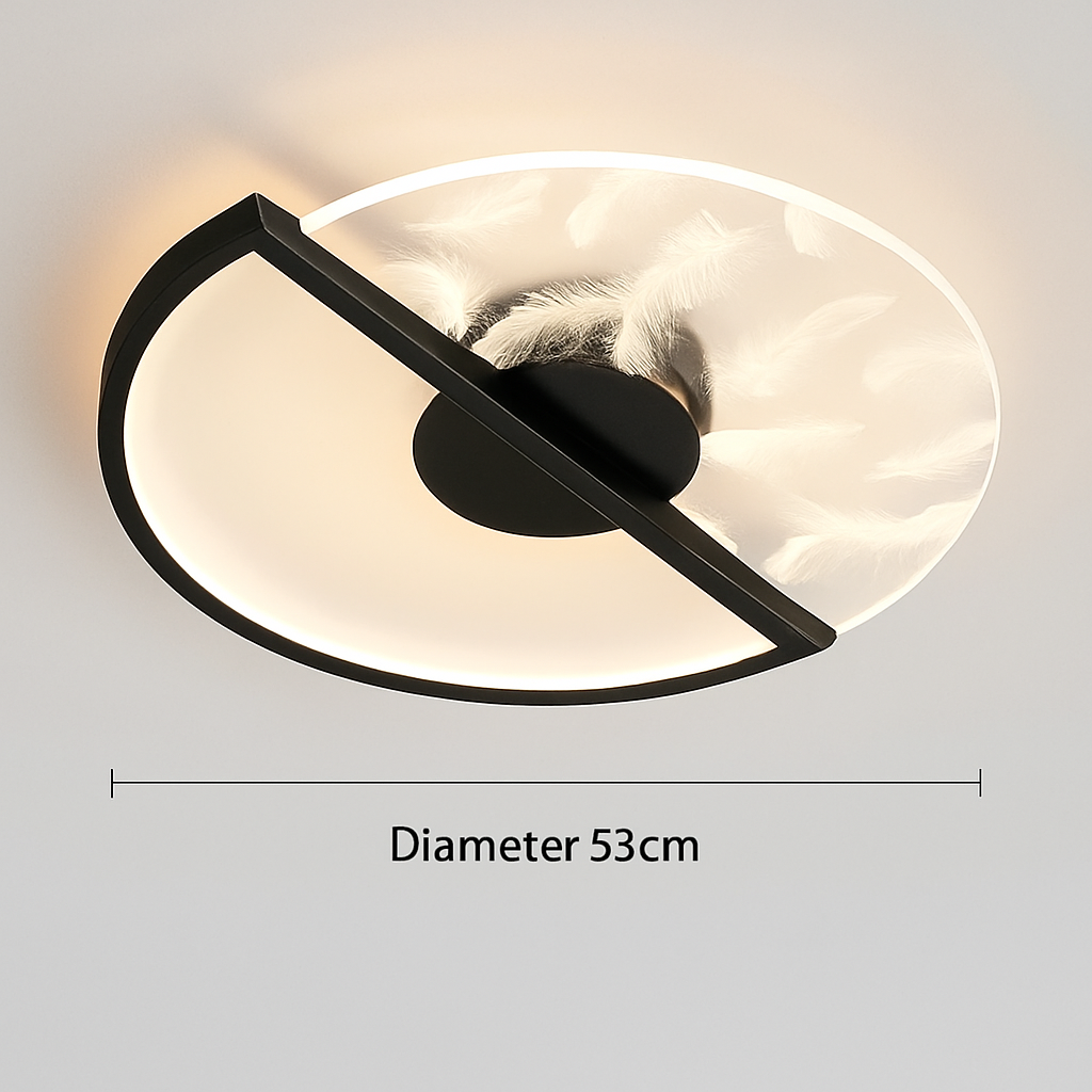plafonnier led moderne pour intérieur décoratif luminaire