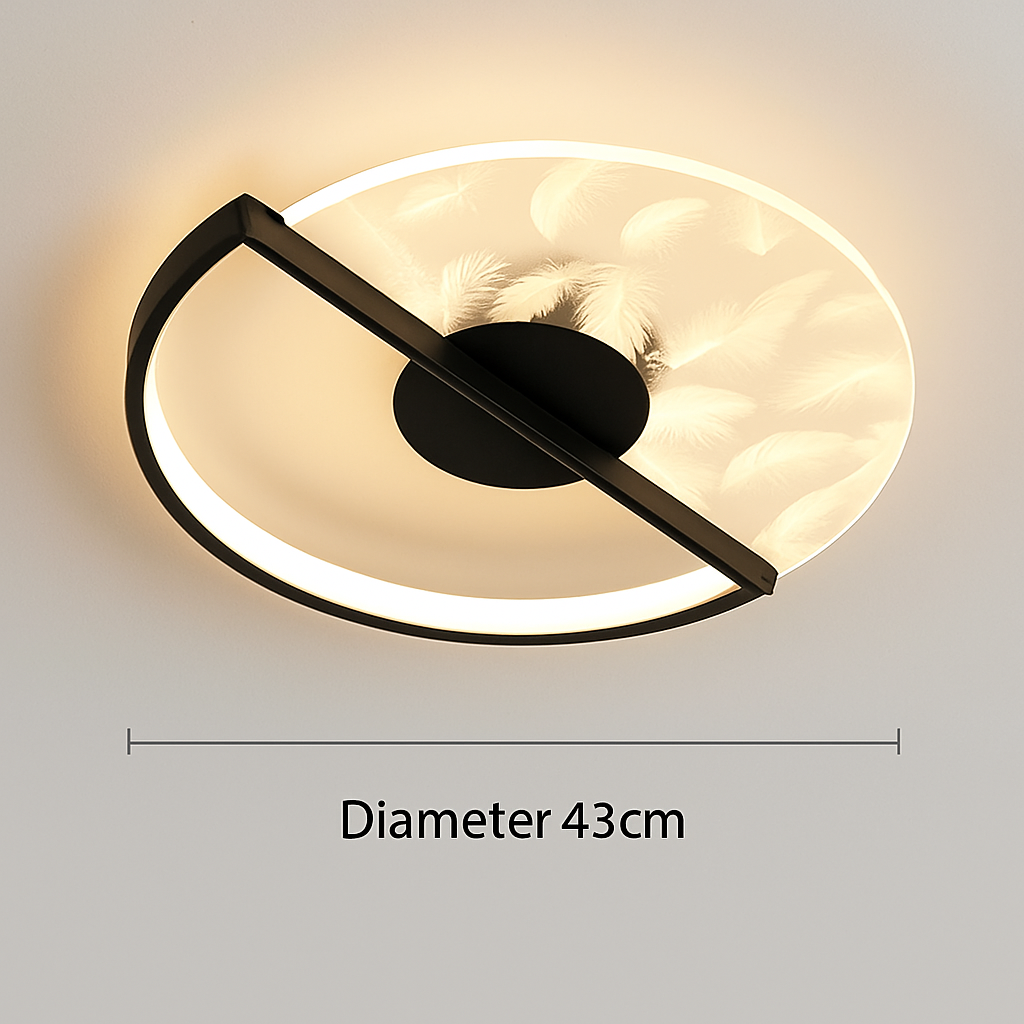 plafonnier led moderne pour intérieur décoratif luminaire