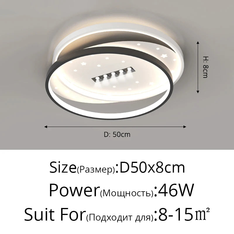 plafonnier led moderne pour intérieur et ambiance élégante